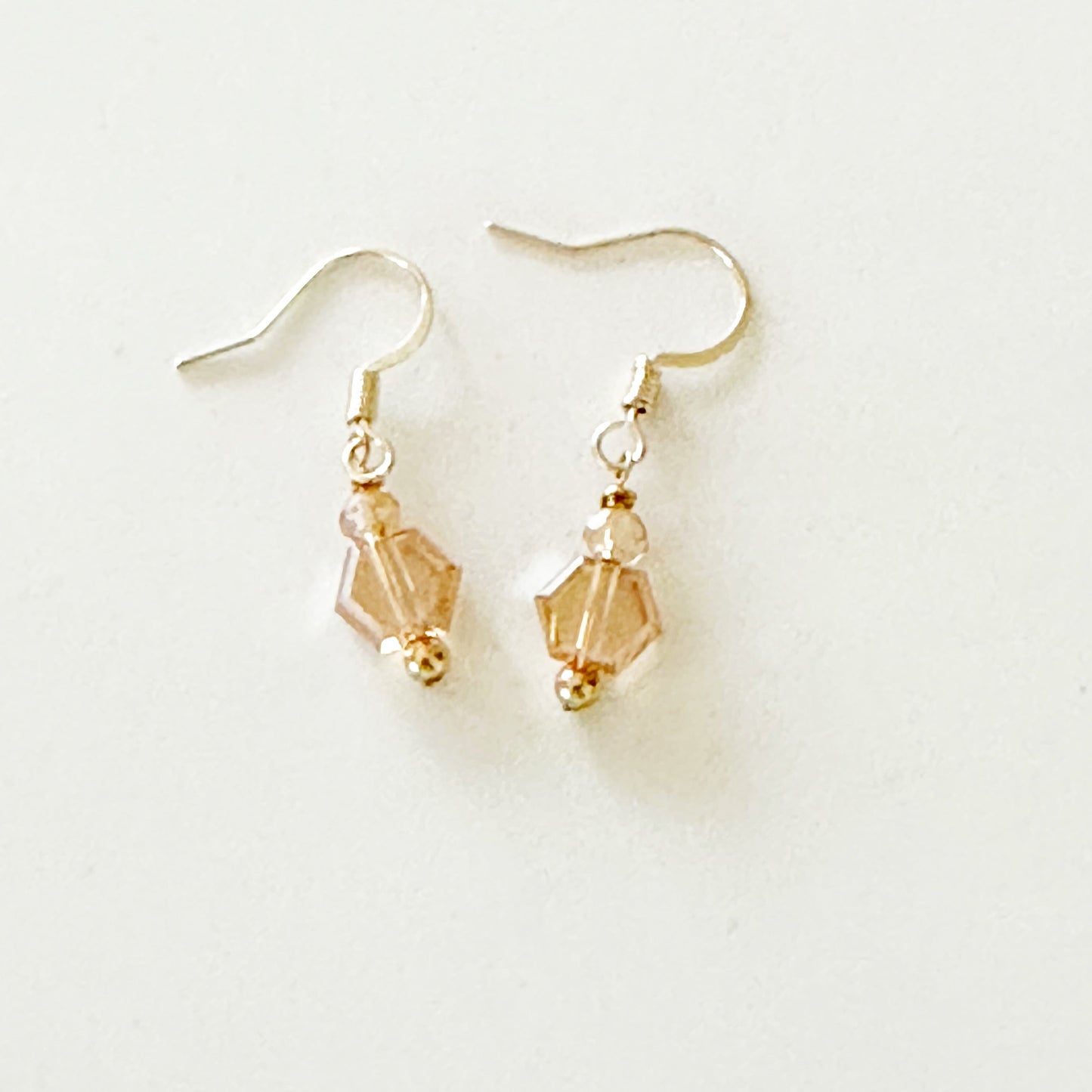 Pamina Honeycomb Glass Bead Earrings